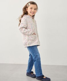 ANY KIDS 【フード取り外し/洗濯機可能】撥水加工リバーシブルゾン