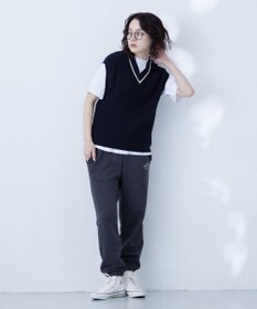 J.PRESS YORK STREET 【UNISEX】ワンポイント裏毛スウェット