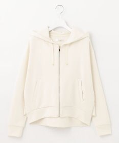 Feroux 【洗える・新色追加】バックフリル ダンボールパーカー