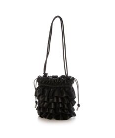 UNBILLION 【テレビ ドラマ着用アイテム】カシュカシュ cachecache / フリルギャザースマホショルダーバッグ