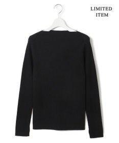 ICB 【WEB限定】 エクストラファインメリノ ボートネックプルオーバー