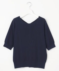 自由区 【WEB限定・洗える・XSサイズあり】ハイツイストコットンアセテートニットセットアップ ワンピース