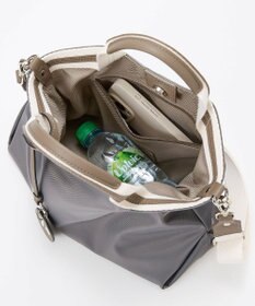 TOPKAPI 【TREASURE TOPKAPI】ストライプハンドル ナイロン 2way トートバッグ A4対応