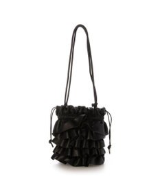 UNBILLION 【テレビ ドラマ着用アイテム】カシュカシュ cachecache / フリルギャザースマホショルダーバッグ