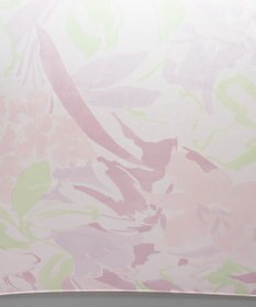 AURORA 【 CHARLES JOURDAN（シャルル ジョルダン）】 水彩調のカサブランカ柄 ジャンプ式耐風傘