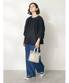 CRAFT STANDARD BOUTIQUE インド綿アイレット刺繍ブラウス