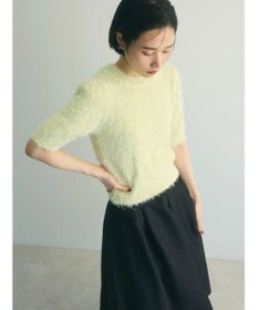 Green Parks ａ．ラメシャギーニットプルオーバー