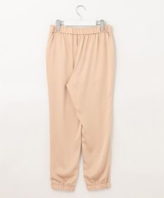 自由区 【洗える】チンツサテンタンブラー ジョガーパンツ