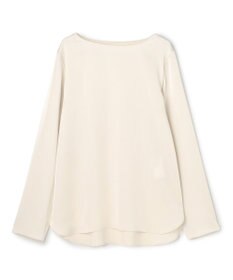 UNFILO サテン レイヤードブラウス