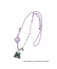 ANNA SUI ANNA SUI × MY MELODY & KUROMI スマホストラップ （パープル）