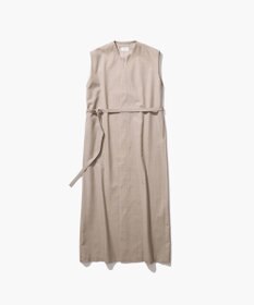 ATON WOOL SILK TWILL | ジレドレス