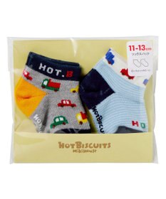 MIKI HOUSE HOT BISCUITS ワンポイント半袖Tシャツ＆ローカットソックスギフトセット【BOX付き】