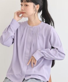 earth music&ecology フロントタックブラウス