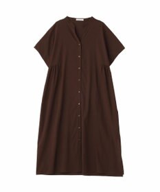 Green Parks 半袖シアースキッパーシャツワンピース