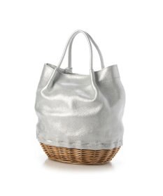 UNBILLION perche 牛革×ヤナギ底2wayトートバッグ