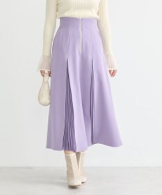 earth music&ecology マチプリーツスカート