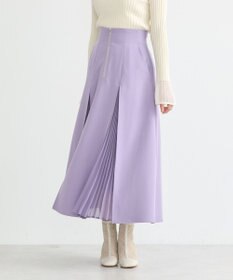 earth music&ecology マチプリーツスカート