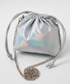 WEGO 巾着チェーンショルダー