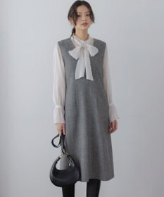 組曲 シックツイードジャンパー ワンピース