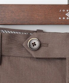 JOSEPH ABBOUD 【ウエストも伸びる！】コードストライプムーブ パンツ