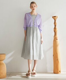 TOCCA 【美人百花掲載】SHEER BUBBLE KNIT ニットカーディガン