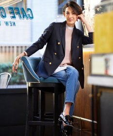 J.PRESS LADIES 【洗える】 ハウストンオーガニック ニット