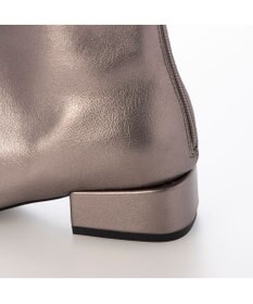 MODE ET JACOMO <carino>【レイン対応】スクエアトゥローヒールブーツ