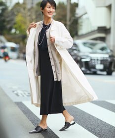 UNFILO 【洗える/シワになりにくい】撥水ナイロンタフタワッシャー