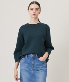 ICB L 【洗える・WEB限定カラーあり】コンパクトダブルフェイス トップス