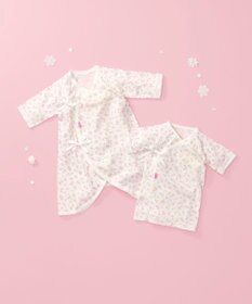 MIKI HOUSE HOT BISCUITS 肌着セット 通年用(総柄)