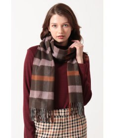 DAKS ウールチェックストール