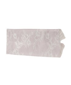 Maison de FLEUR レースフリルハンドルスクエアトートSバッグ