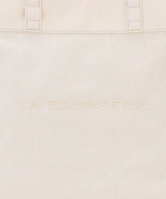 LA BAGAGERIE チャーム付きデニムバッグ Mサイズ