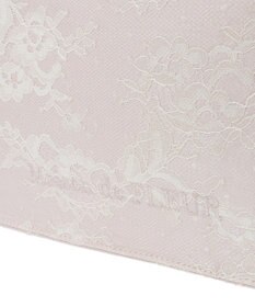 Maison de FLEUR レースフリルハンドルスクエアトートSバッグ