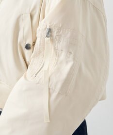 earth music&ecology ファーリバーシブルショートＭＡ－１