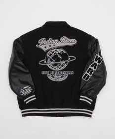 WEGO 【25年秋冬新作/ユニセックス着用ITEM/SMLサイズ展開】メルトンワッペンスタジャン