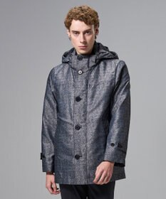 JOSEPH HOMME 新素材【4WAY】ライトラスターシャンブレー　ダウンコート