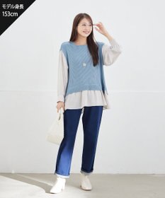 Tiaclasse L ベストドッキングトップスチュニック