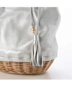 UNBILLION perche 牛革×ヤナギ底2wayトートバッグ