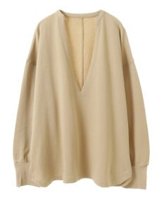 CRAFT STANDARD BOUTIQUE TC裏毛Ｖネックプルオーバー