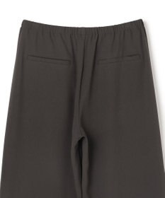 UNFILO L 【ウエストゴム】ライトジョーゼット イージーワイドパンツ