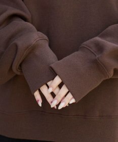 WEGO 裏起毛2WAYグラフィックワンショルBIGスウェット