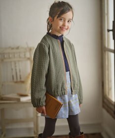 組曲 KIDS 【110-140㎝】Chocolat de check キュロット