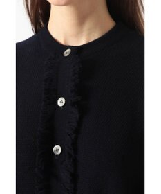 DAKS フリンジデザイン カーディガン