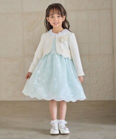 ANY KIDS リボン ボレロジャケット