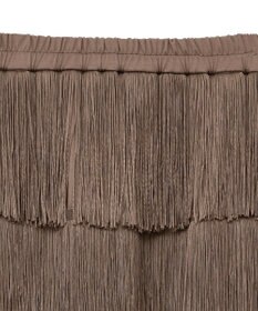 YECCA VECCA フリンジロングスカート