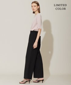 ICB 【WEB限定カラーあり・接触冷感・UVケア・洗える】 シンセティックハイゲージ 半袖ニット