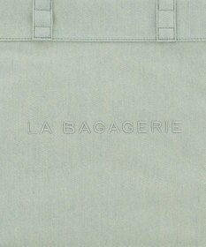 LA BAGAGERIE チャーム付きデニムバッグ Mサイズ