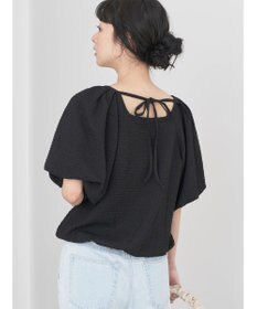 earth music&ecology バルーンスリーブプルオーバー