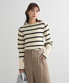 Green Parks 洗える　パフニットプルオーバー